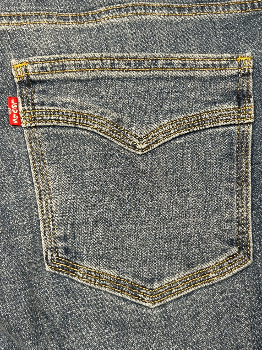 Levi's Women's Classic Bootcut Washed Denim Jeans 14M (32/32) 10” Rise Casual - Picture 6 of 11